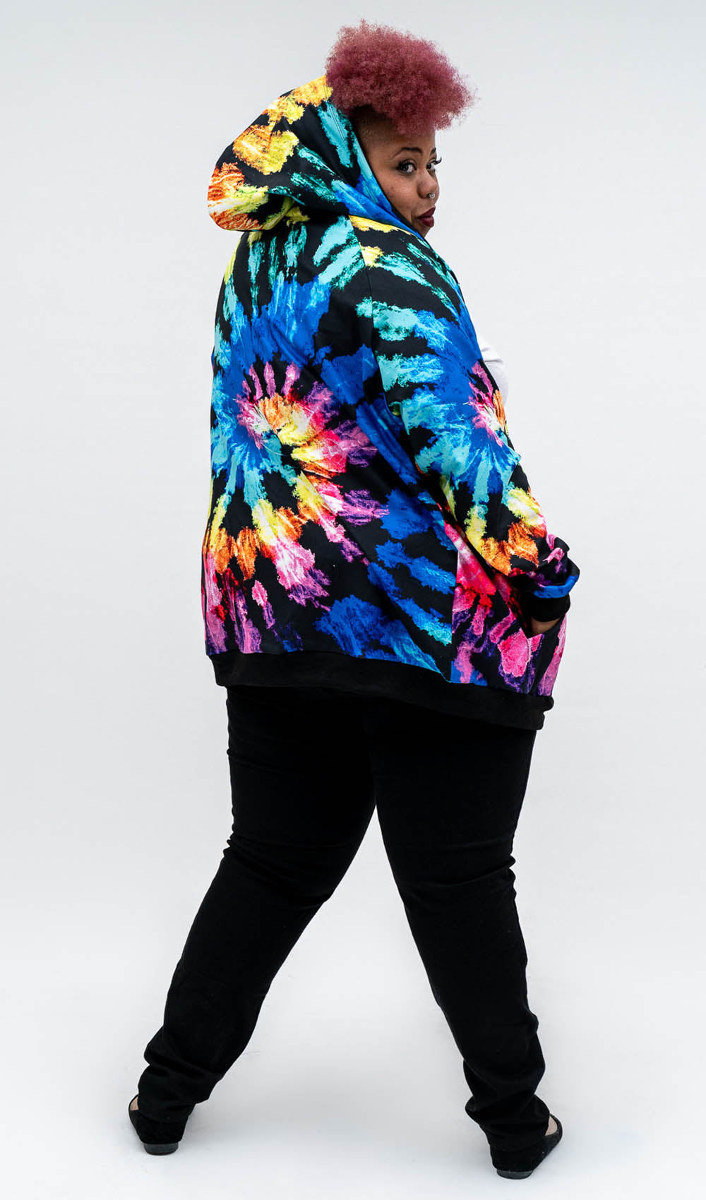 Rainbow Tie Dye Hoodie