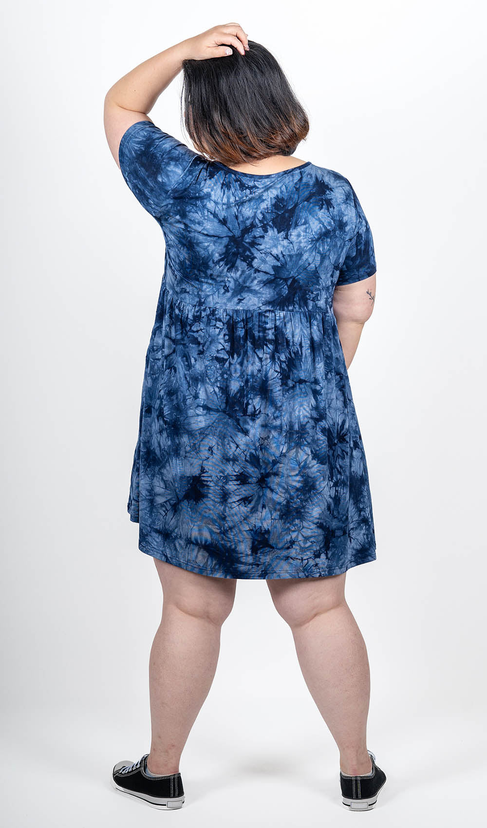 Blue Tie Dye Dress – HeyPeach